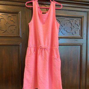 Girl's Kidpik Pink Terry Dress